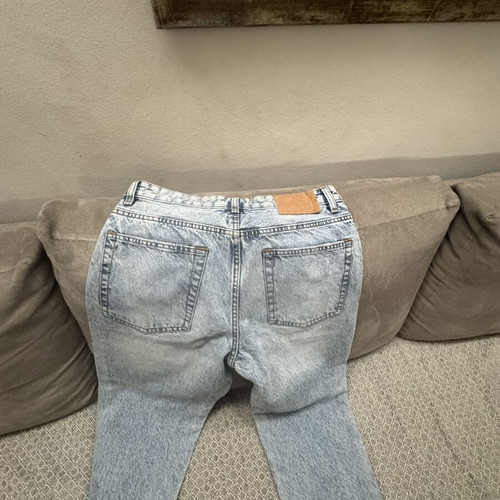 Bershka men's light blue jeans like new, size M