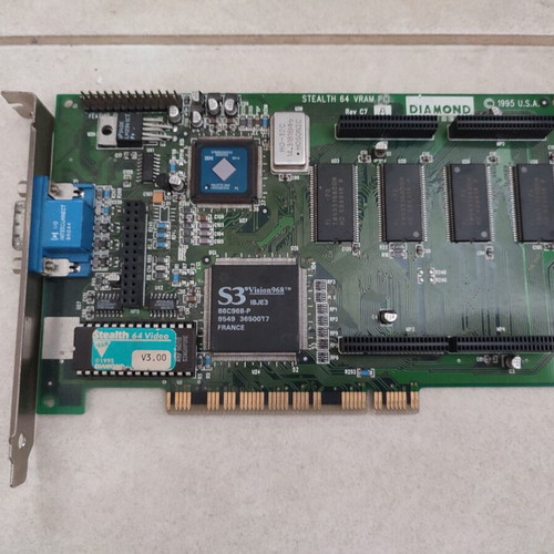 Diamond Stealth 64 Vision968 PCI used graphics card for parts