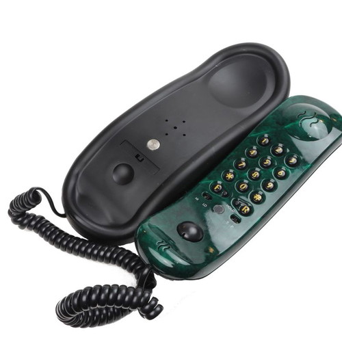 Wired phone from 1990 new, wall and desktop