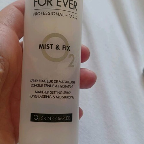 Make up for ever Mist & Fix used makeup setting spray without cap