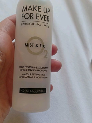 Make up for ever Mist & Fix μεταχειρισμένο σπρέι για μακιγιάζ χωρίς καπάκι