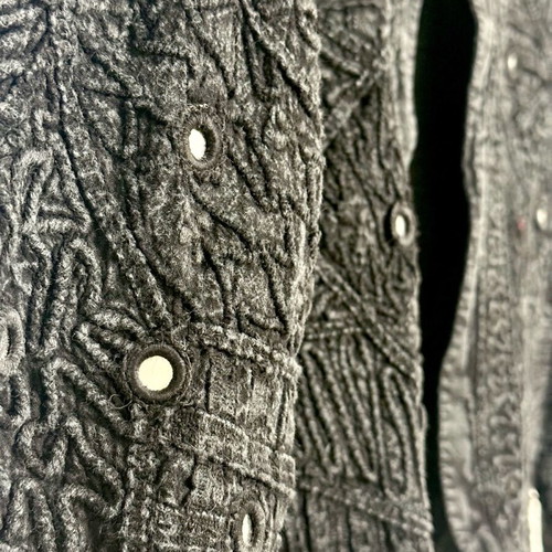 Mango denim jacket like new with mirrors