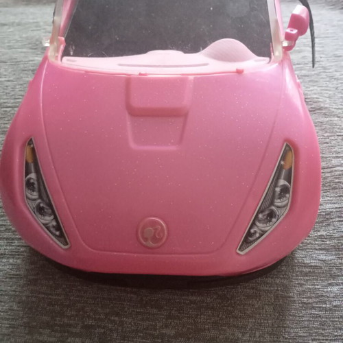 Barbie Glam Convertible car, Mattel, pink