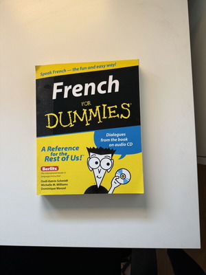French for Dummies language learning book like new