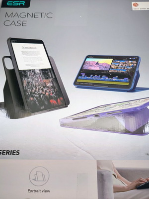 ESR Βαλλόμενη Μαγνητική Θήκη για iPad Pro 13 M5/M4 νέα, μαύρη