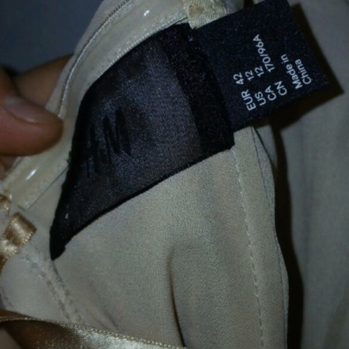 H&M beige dress like new