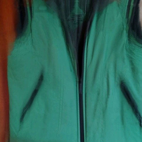 Admiral sleeveless jacket green like new with fleece lining