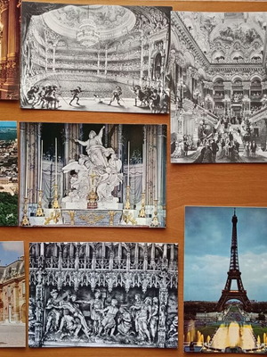 Postcards from France like new, pack of 36 pieces