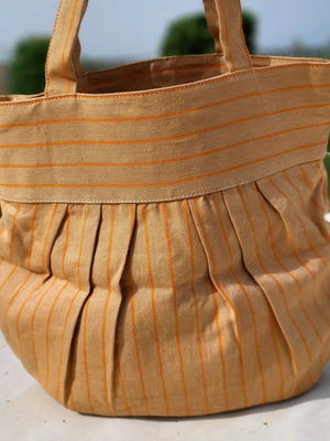Handmade Maya fabric shoulder bag