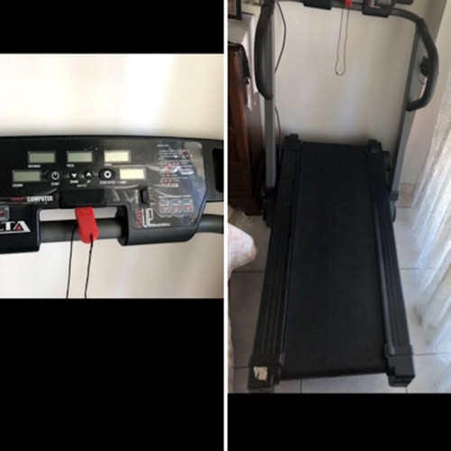 Delta Fitness Treadmill like new with 7 programs and folding design