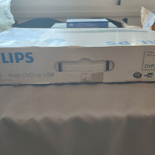 Philips DVD Player DVP3350 like new with original box
