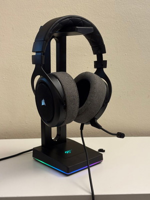 Corsair HS50 Pro gaming ακουστικά ανακαινισμένα με καινούργια μαξιλαράκια
