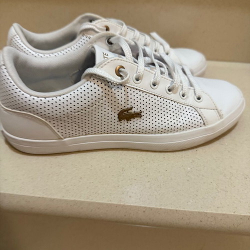 Lacoste sneakers white size 38 used
