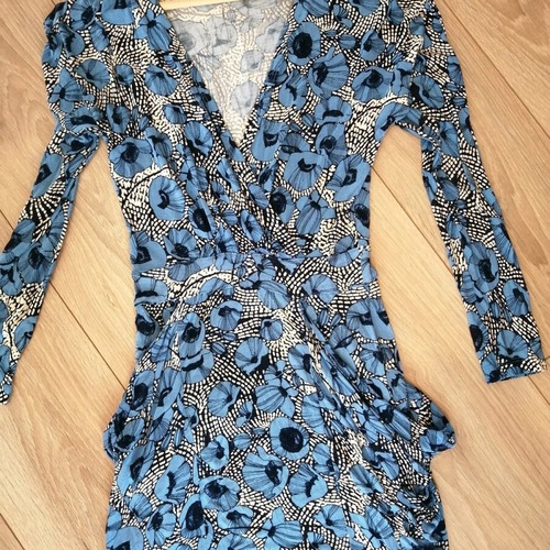 H&M Dresses XS 34 New White and Blue