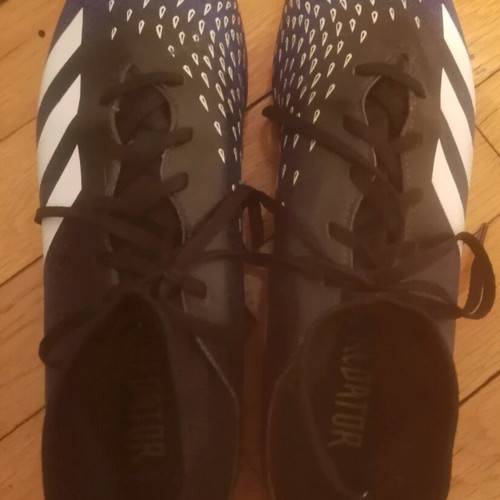 Adidas Predator FG Demonscale football shoes size 47 blue black like new