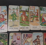Melo Disney collectible cards used, pack of 10
