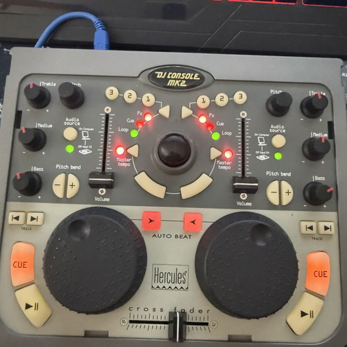Hercules DJ Console MK2 used USB DJ controller and audio interface