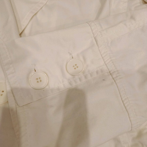 Lussile women's white jacket like new, size M