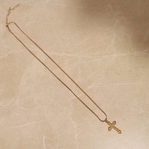 Cross aforetos gold color like new