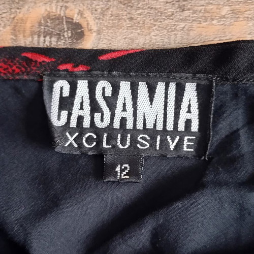 Casamia women's dress like new, black coral, size M/L