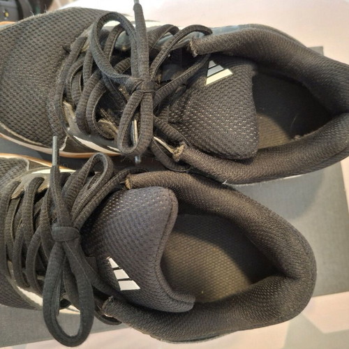 Adidas athletic shoes used, size 37 1/3, black