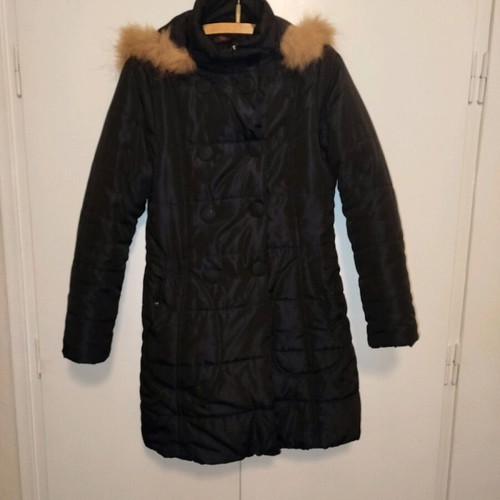 Long jacket like new, blue-black DeDeo size M