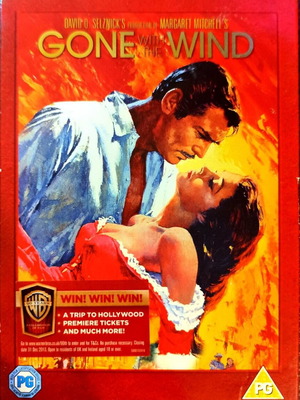Gone With The Wind DVD used, English subtitles