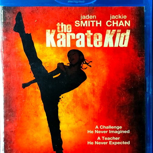 The Karate Kid Blu-Ray action movie with Jackie Chan and Jaden Smith