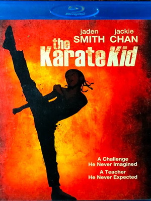 The Karate Kid Blu-Ray action movie with Jackie Chan and Jaden Smith