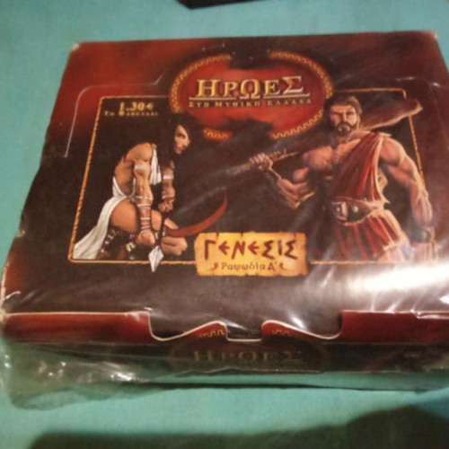 Heroes in Mythical Greece box with 24 packs 2007 new