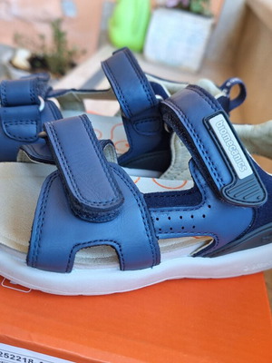 Biomecanics leather sandals like new, size 26, blue