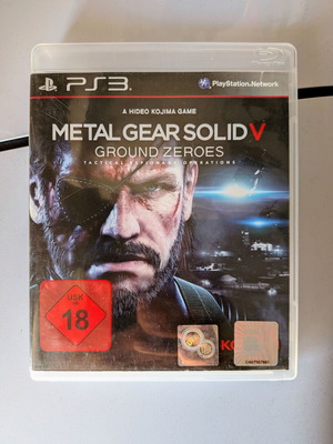Metal Gear Solid V Ground Zeroes PS3 game