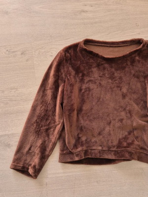 Shein pajama top brown size M like new