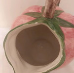 Handmade faience jug hand-painted