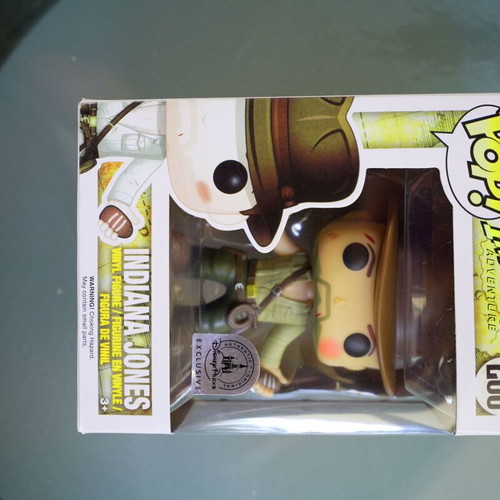 Funko Pop! Indiana Jones #200 Disney Parks Exclusive vaulted, like new