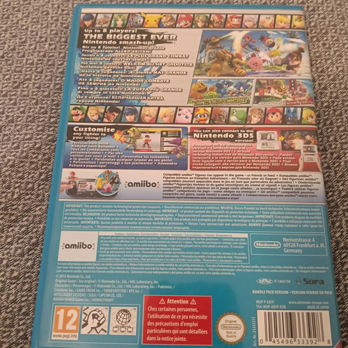 Super Smash Bros Wii U game