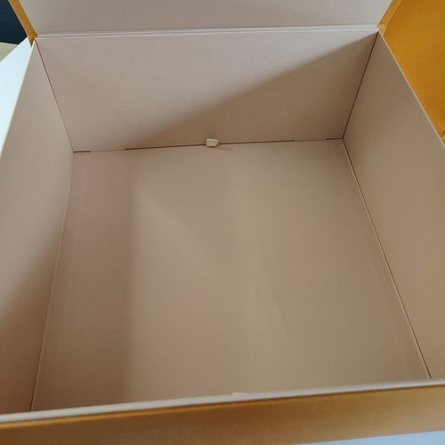Louis Vuitton empty gift box and paper bag used