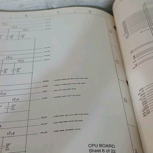 NBA JAM operations manual like new