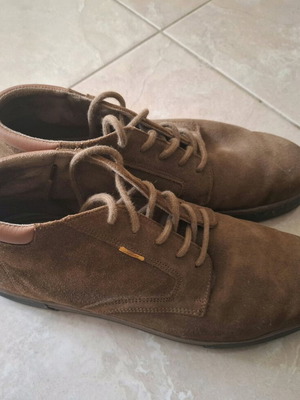 Men's brown boots Camel Active like new, size 45, suede leather