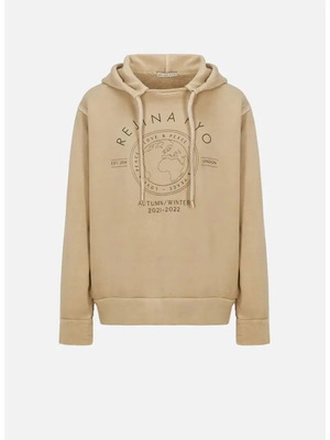 Rejina Pyo Benny hoodie beige size L new with small discoloration