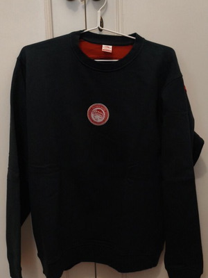 Olympiacos long-sleeve official sweatshirt new blue size large