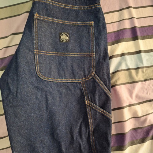 Chopper Style Jeans pants, Bike Shed, size L, blue