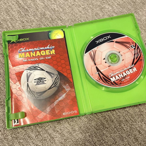 Championship Manager Season 01/02 Xbox Original game, Eidos