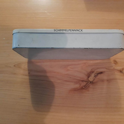 Schimmelpenninck 50 Nostra metal cigar box used