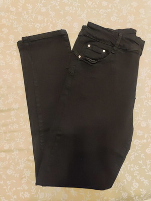 Black skinny slim fit jeans