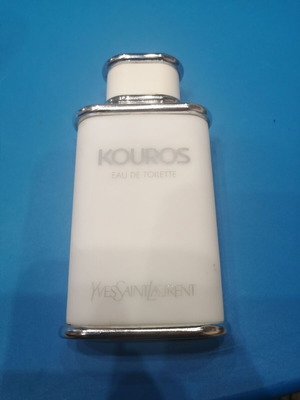 Kouros Eau de Toilette empty bottle used for decoration