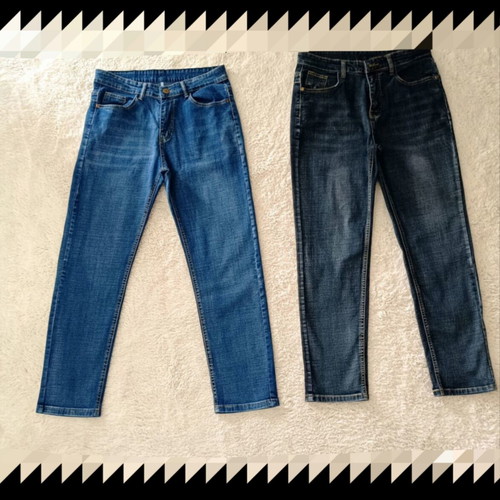 Wthinlee men's jeans pack of 2 new, size 32 M, black and blue