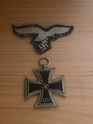 Συλλεκτικός Γερμανίας Σιδηρούς Σταυρός WII 1939 μεταχειρισμένος