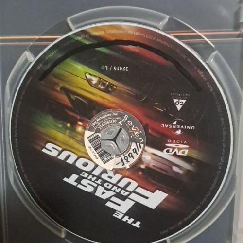 The Fast and the Furious Deluxe Edition DVD μεταχειρισμένο, δράσης και περιπέτεια