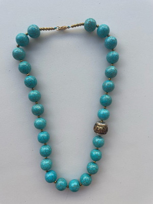 Necklace like new turquoise